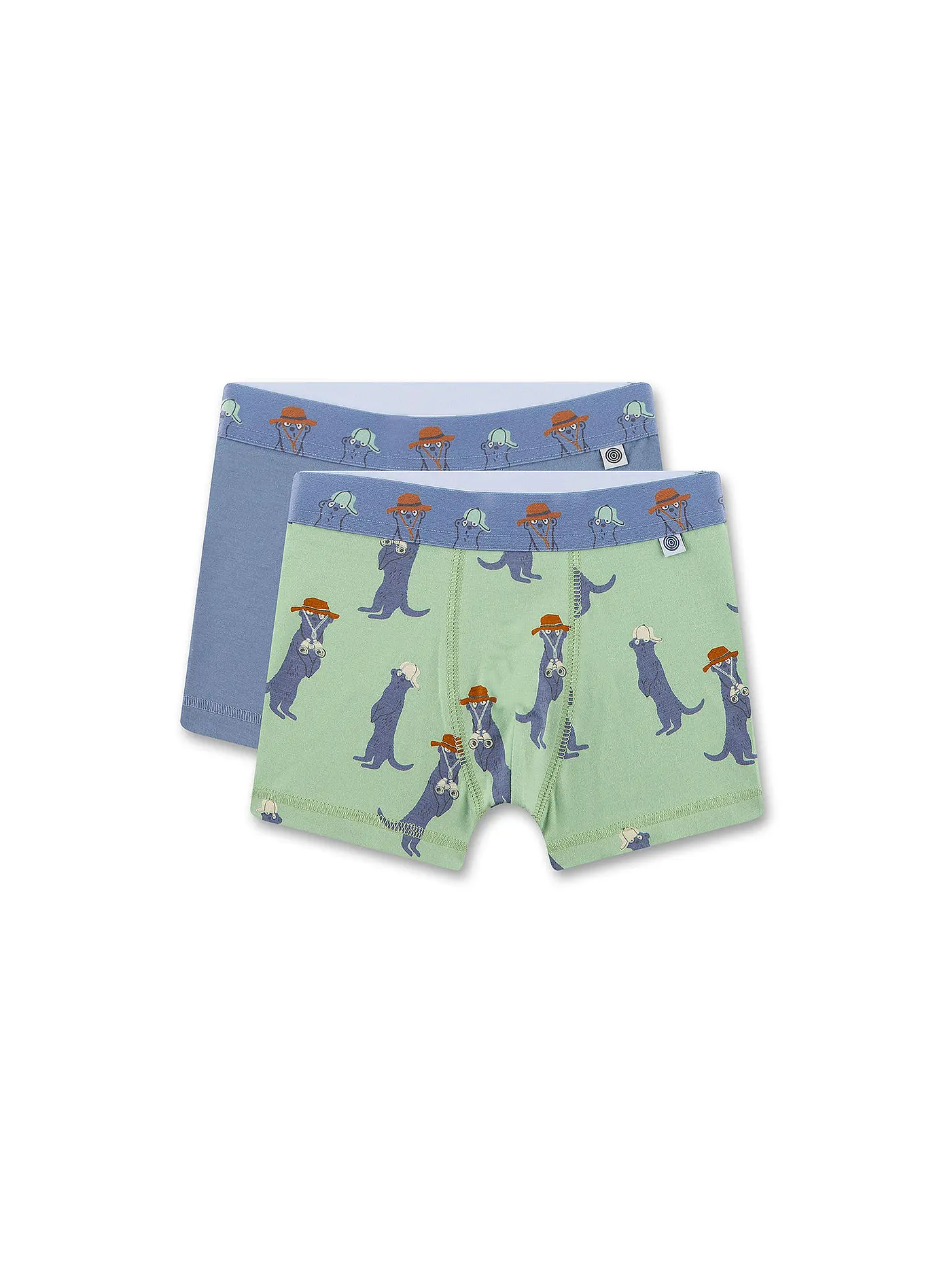 SANETTA | Jungen Pants 2er Pkg jade green | 